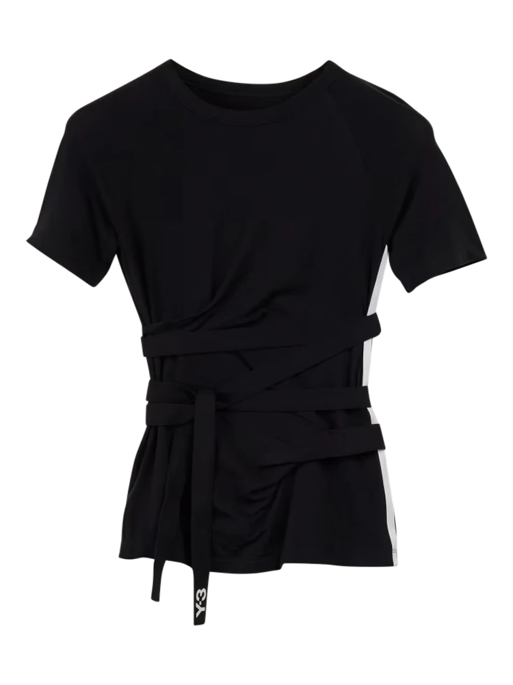 Y-3 T-shirts and Polos Black