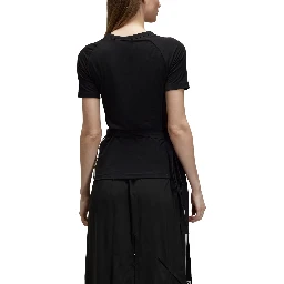 Y-3 T-shirts and Polos Black