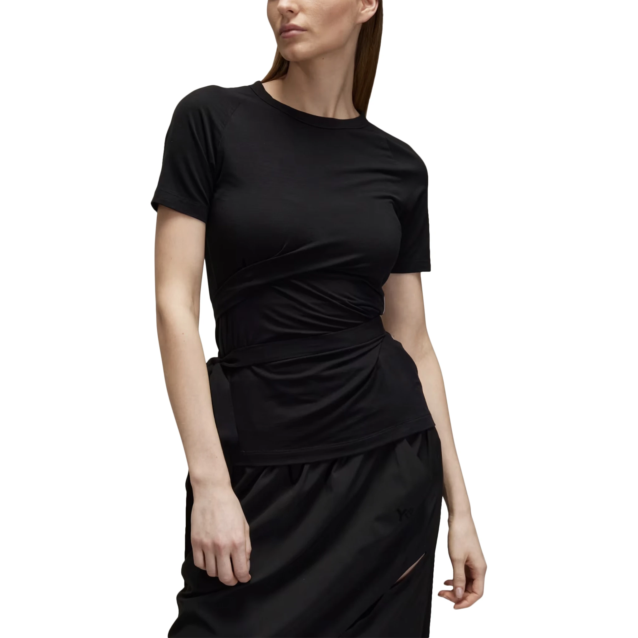 Y-3 T-shirts and Polos Black