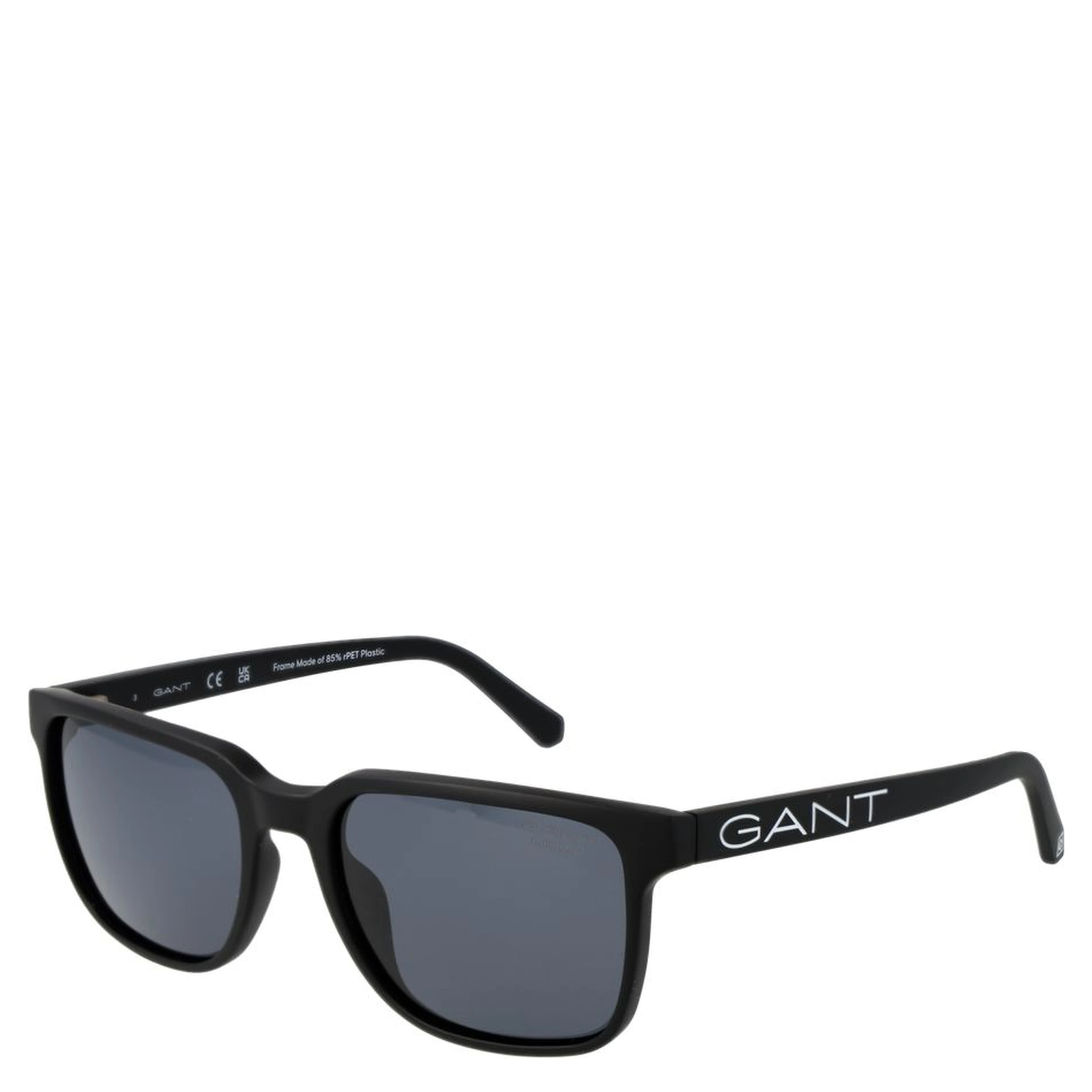 Black Stainless Steel Sunglasses