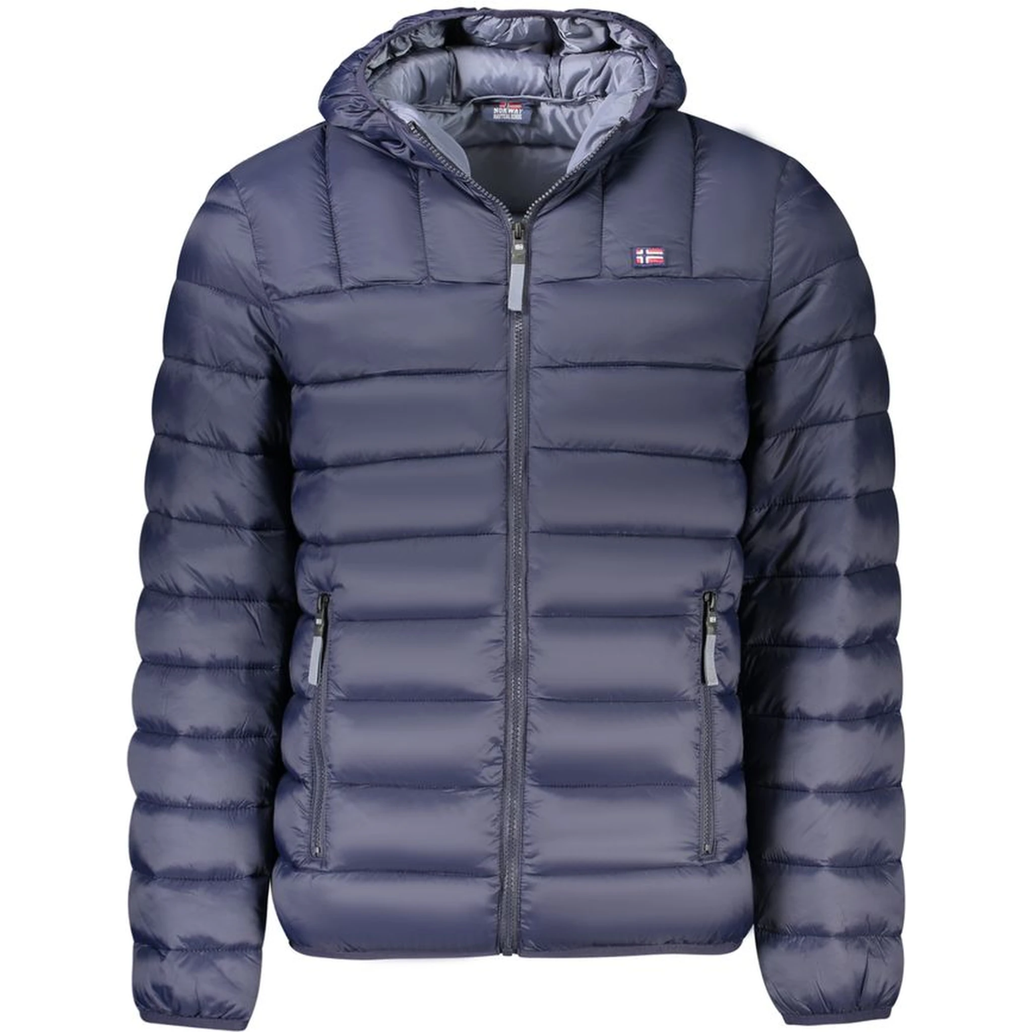 Blu Poliammide Men Jacket