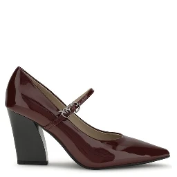 Bordeaux Calf Leather Bos Taurus High Heel Pumps