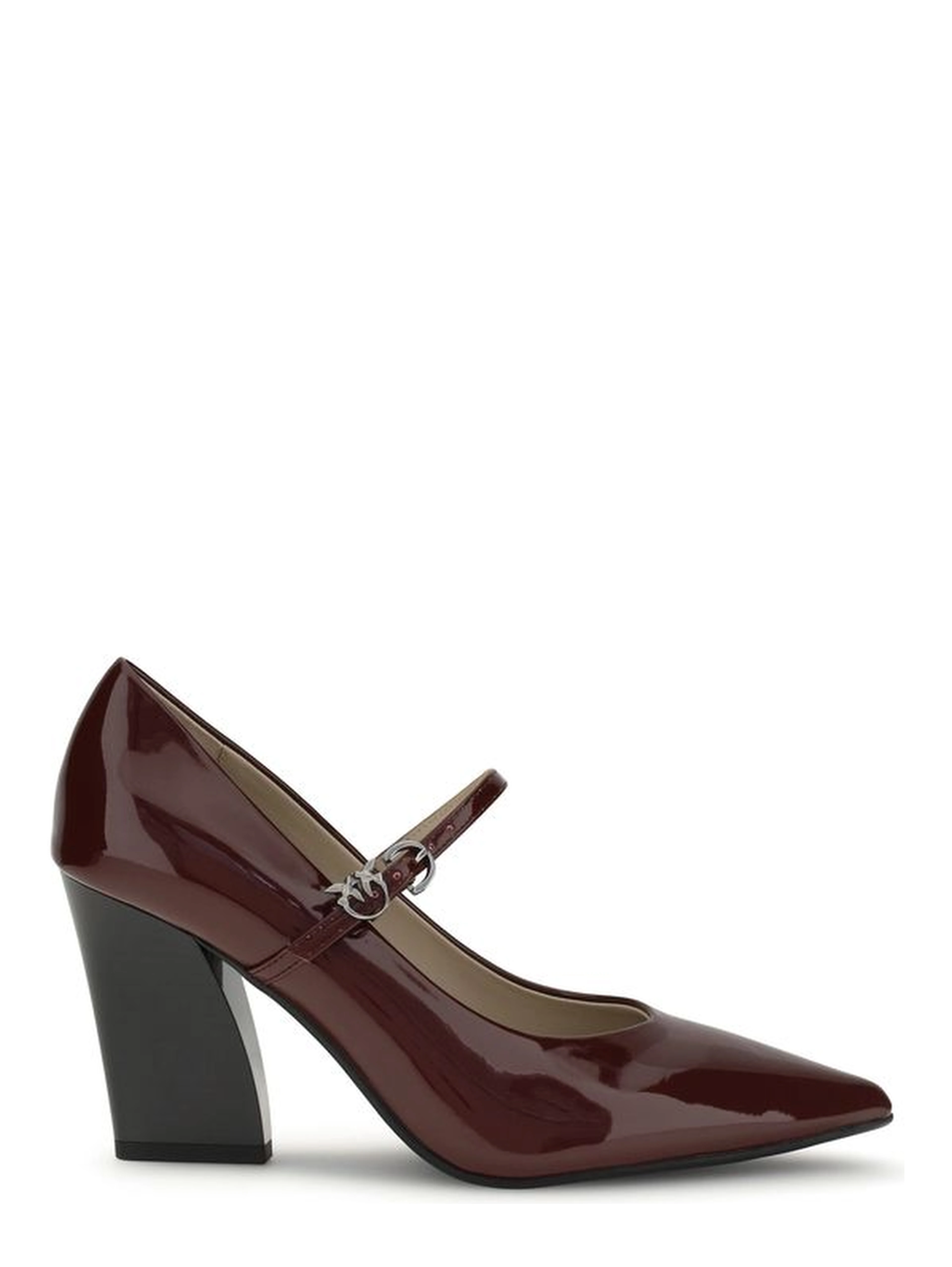 Bordeaux Calf Leather Bos Taurus High Heel Pumps