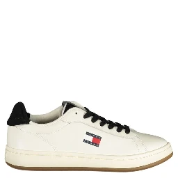 White Leather Women Sneaker