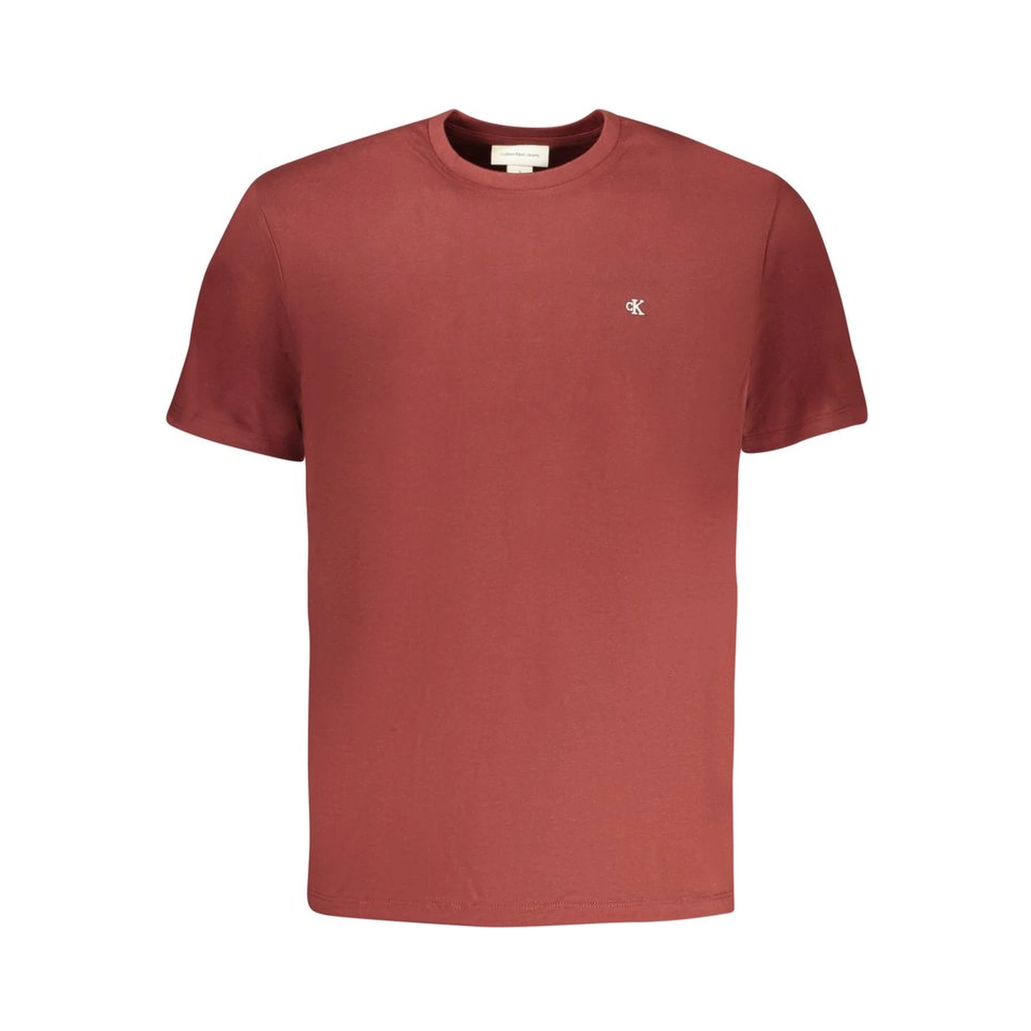 Brown Cotton Men T-Shirt