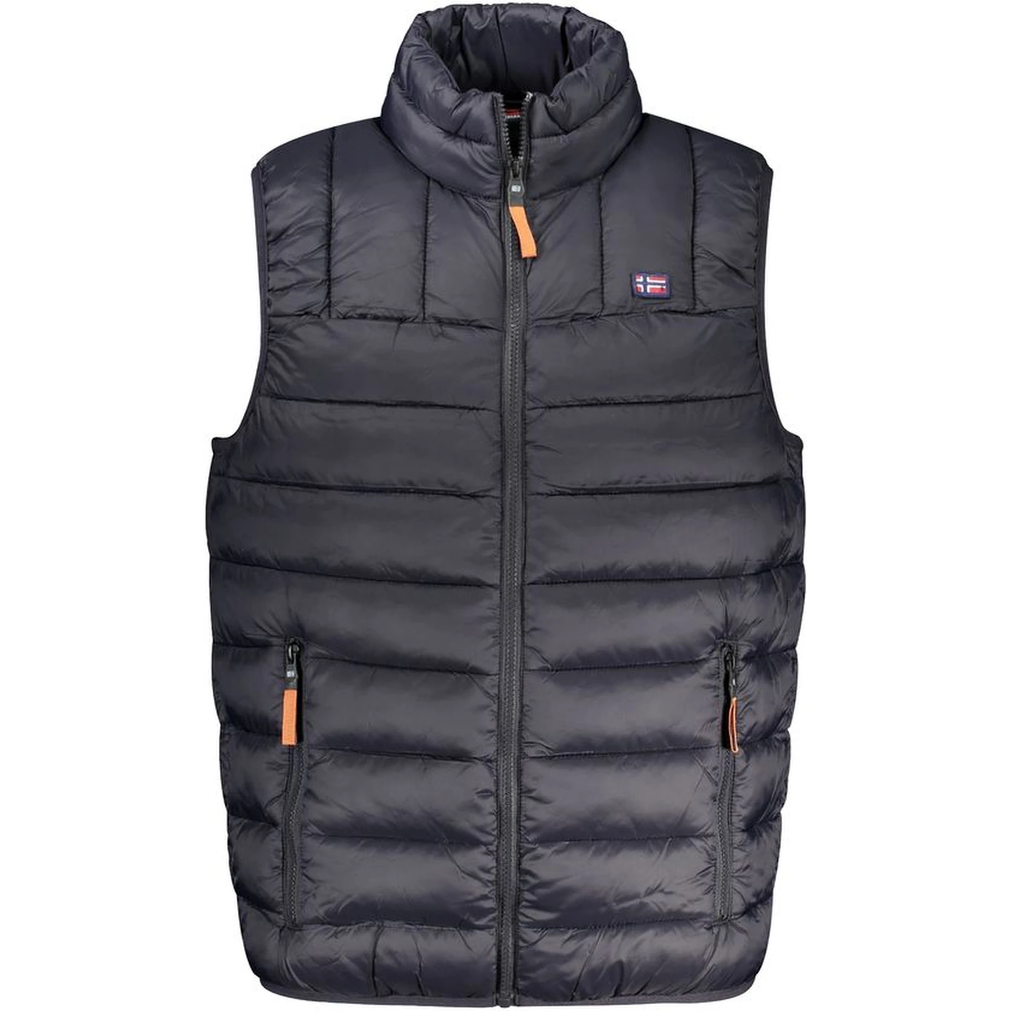 Black Poliammide Men's Vest