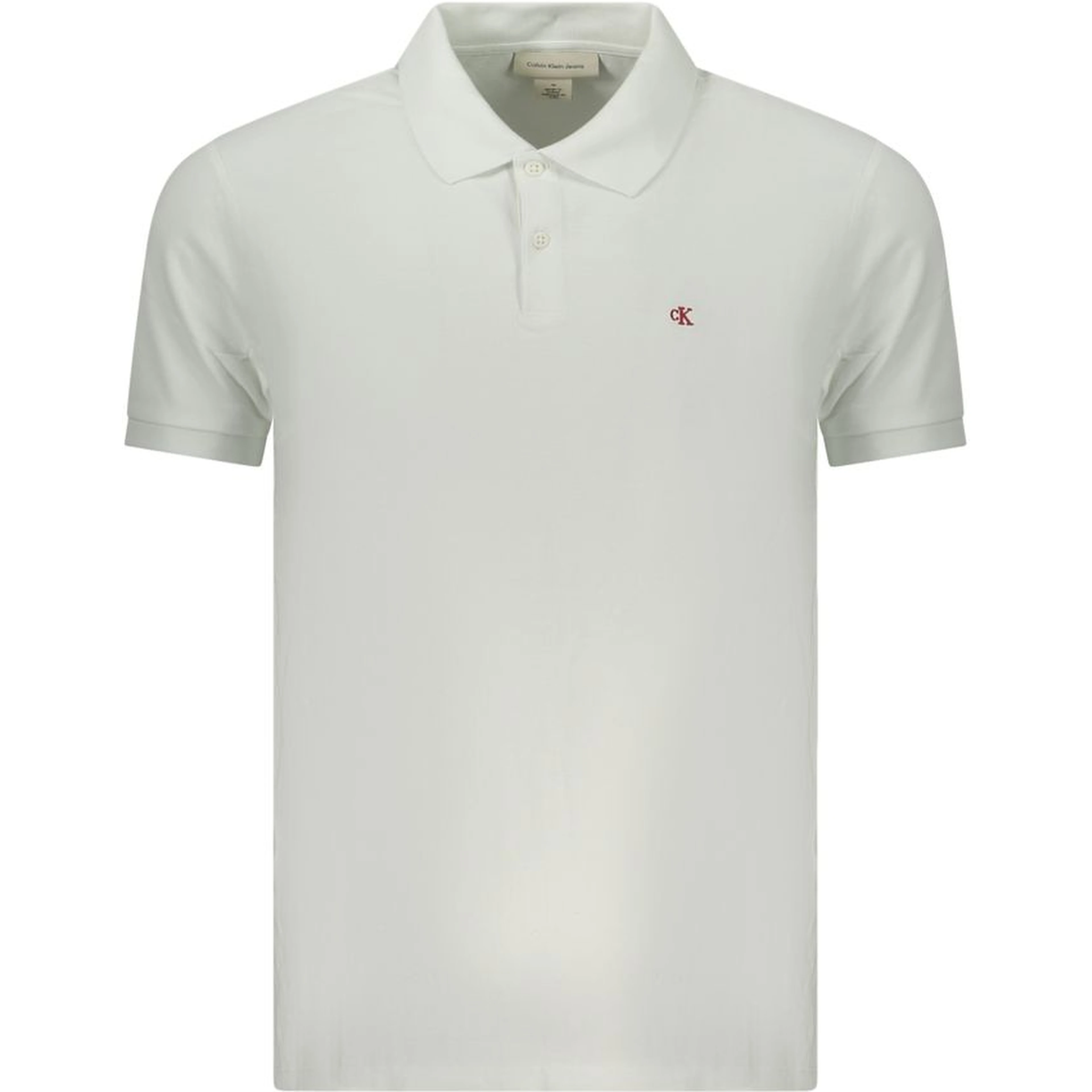 White Cotton Polo Shirt