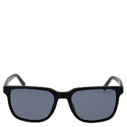 Black Stainless Steel Sunglasses