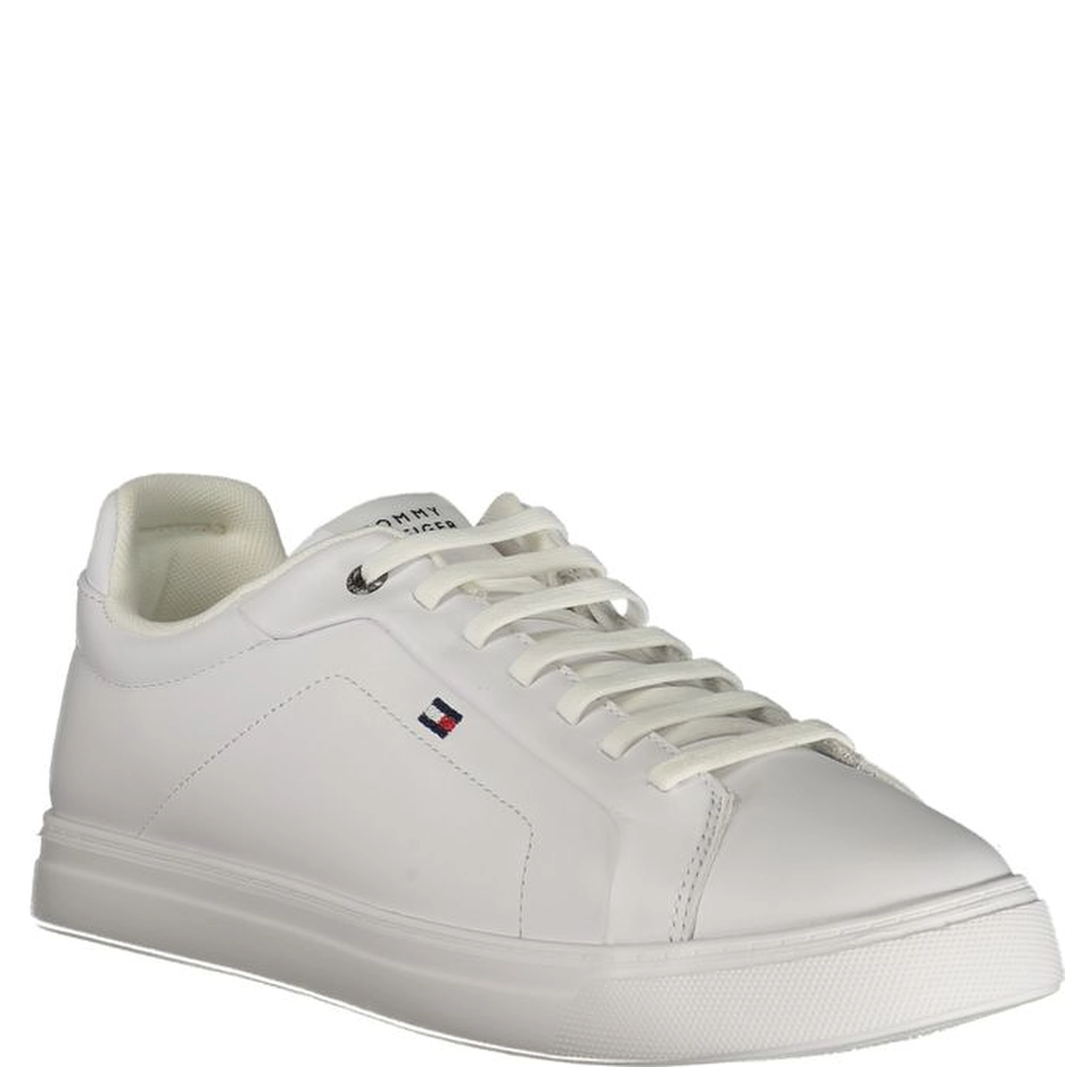 White Leather Men Sneaker