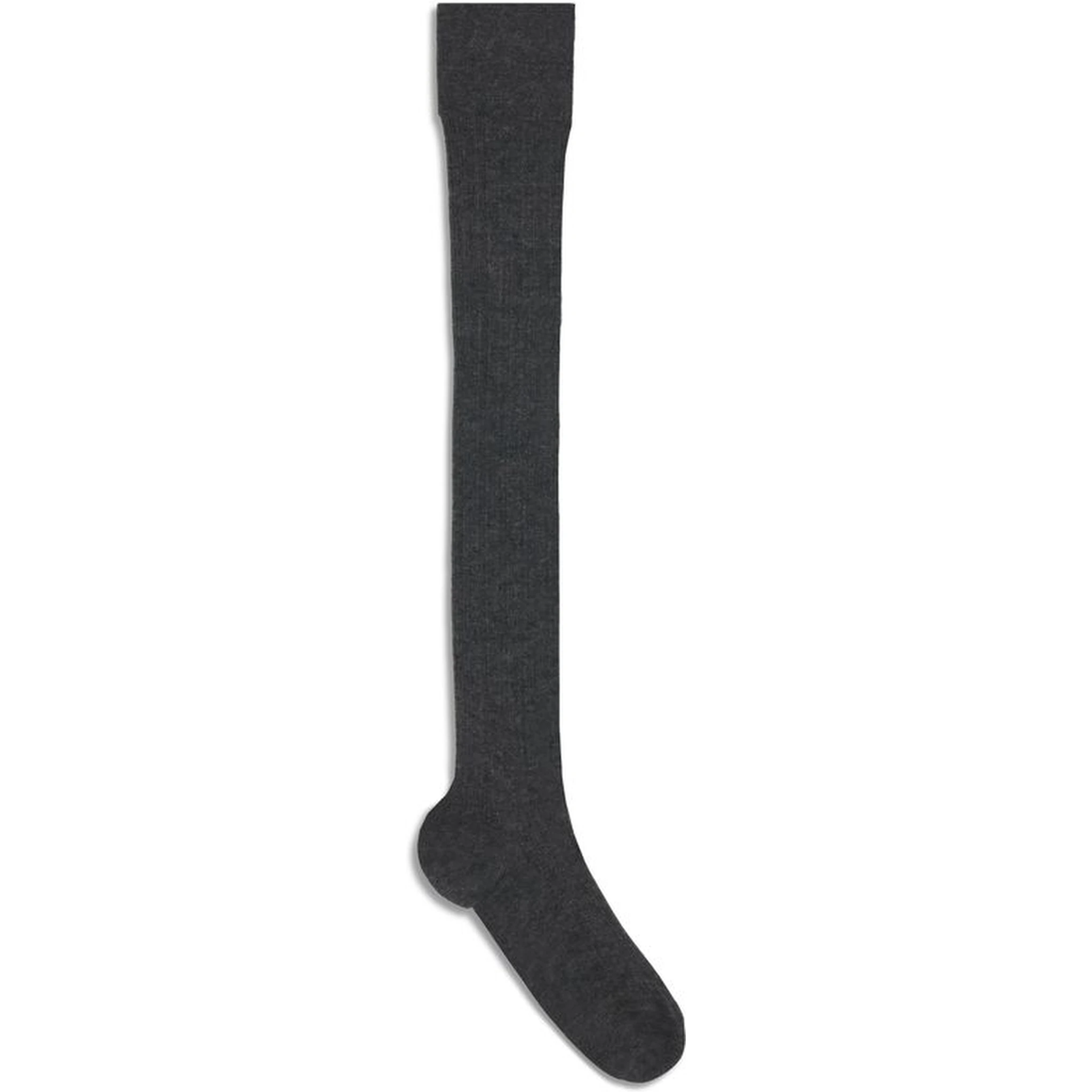 Gray Cashmere Socks
