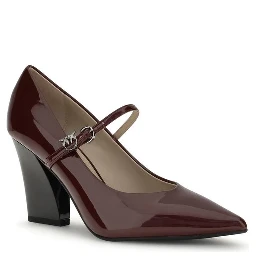 Bordeaux Calf Leather Bos Taurus High Heel Pumps