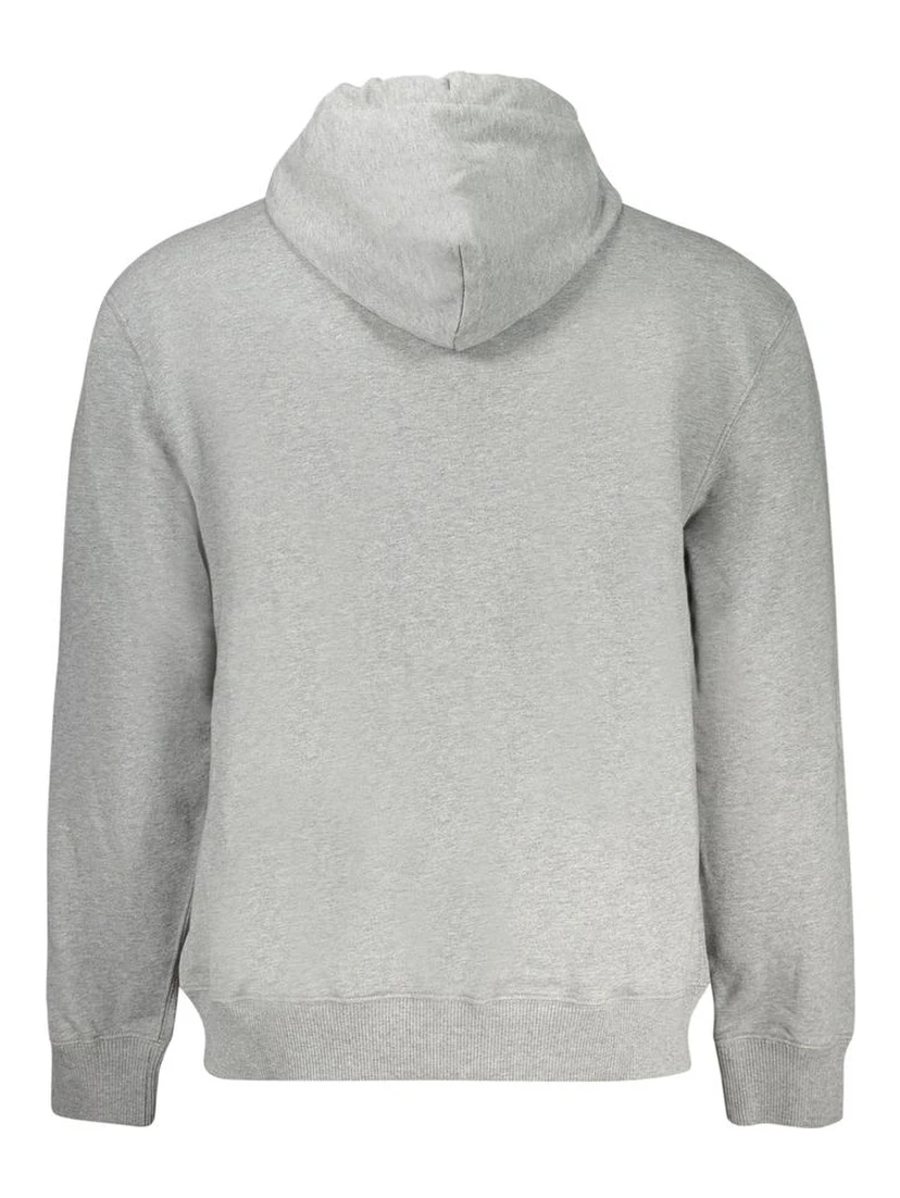 Gray Cotton Men Sweater