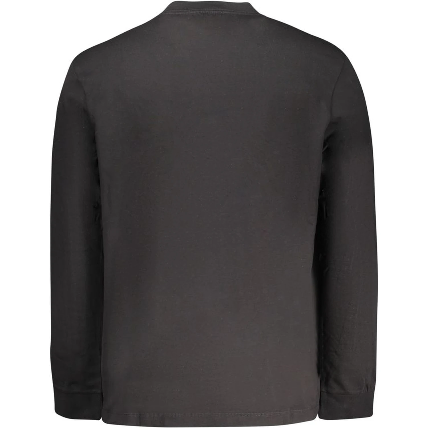 Black Cotton Men T-Shirt