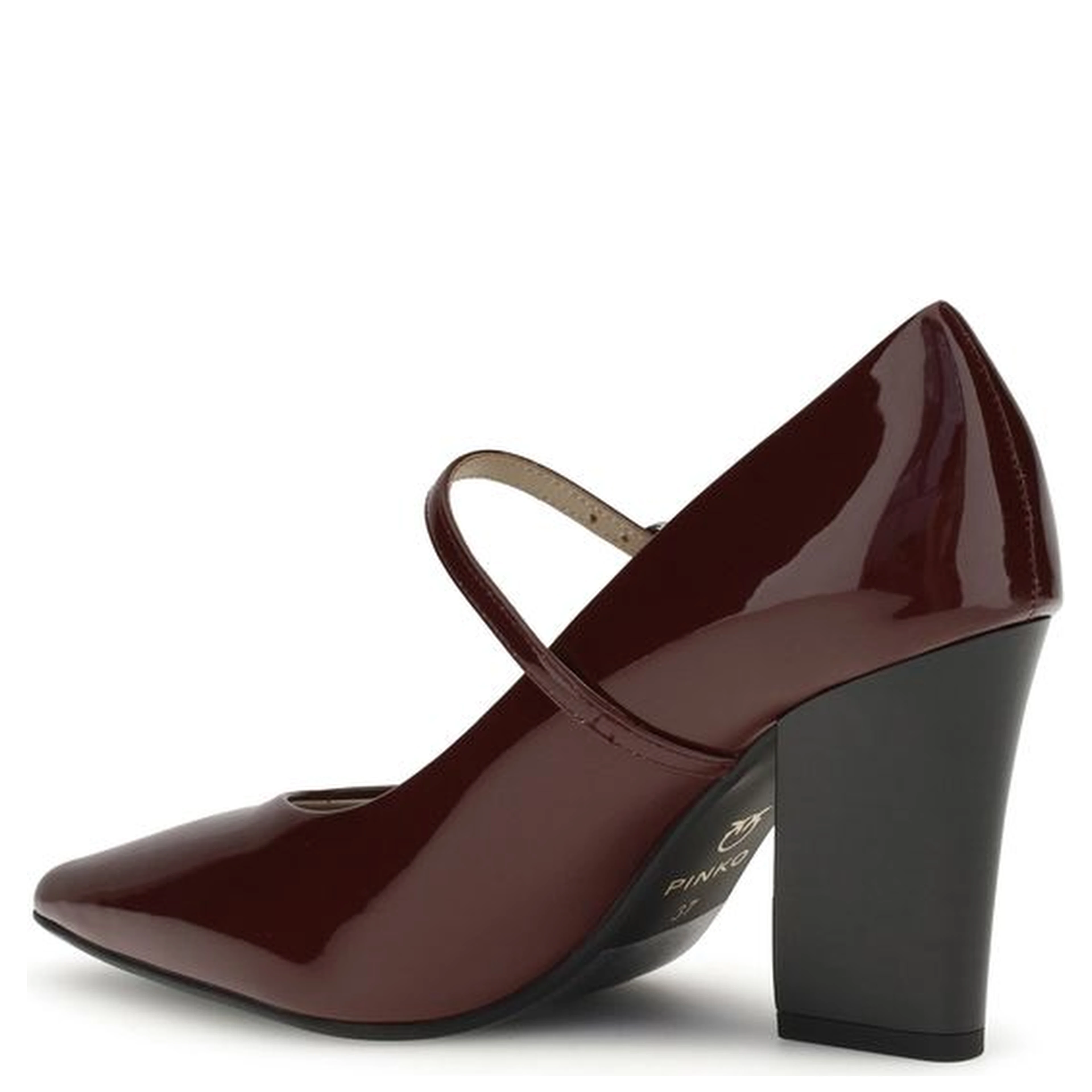 Bordeaux Calf Leather Bos Taurus High Heel Pumps