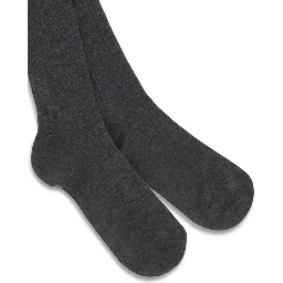 Gray Cashmere Socks