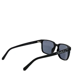 Black Stainless Steel Sunglasses