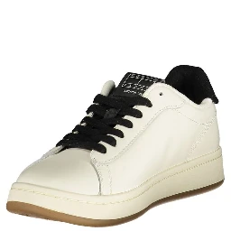 White Leather Women Sneaker