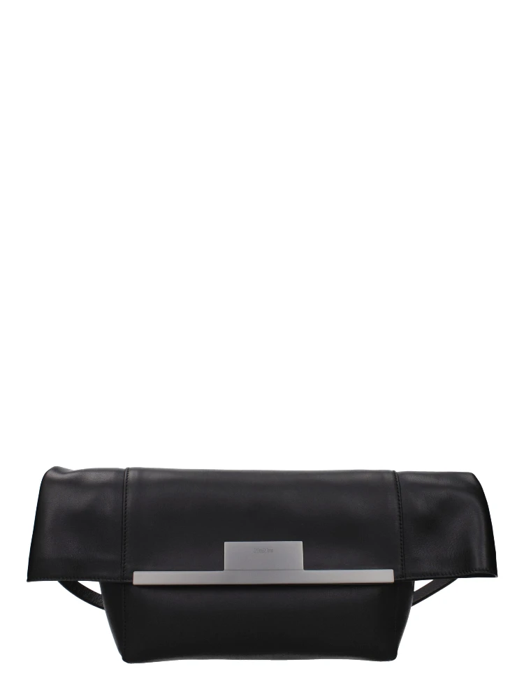 Black Leather Shoulder Bag