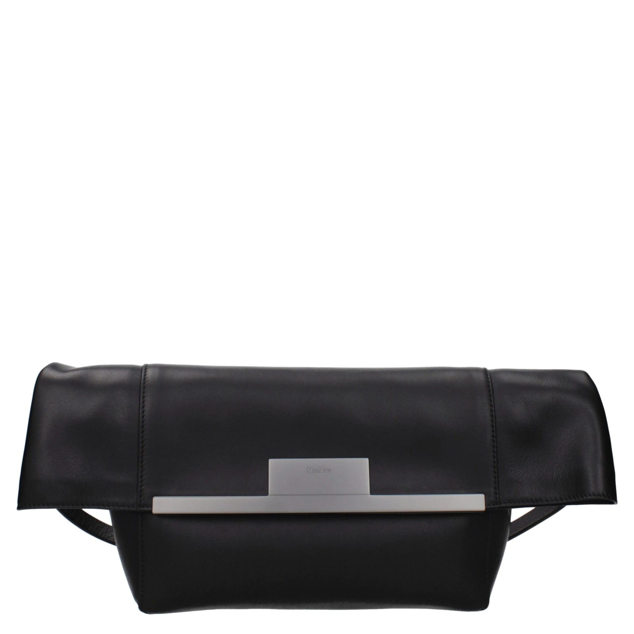 Black Leather Shoulder Bag
