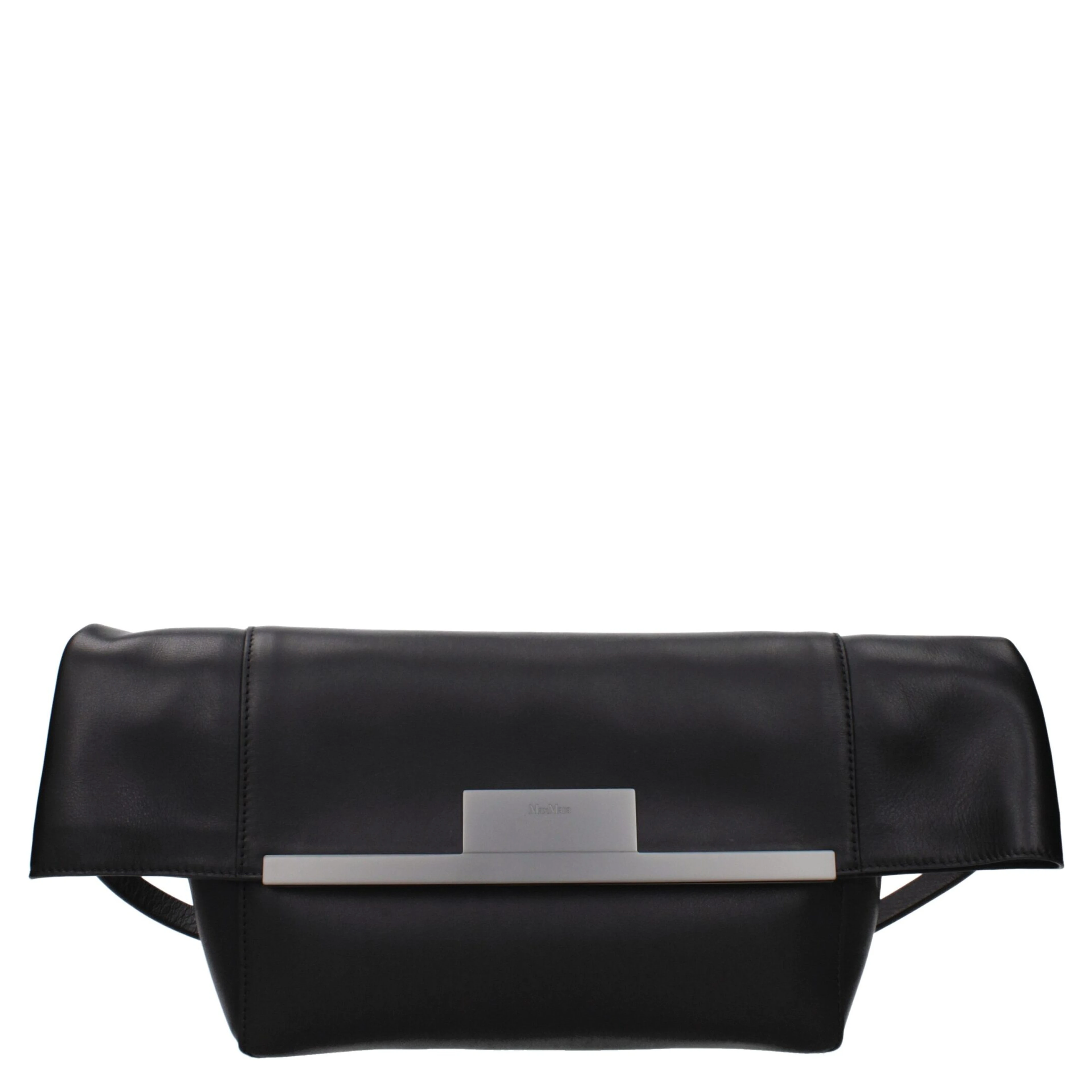 Black Leather Shoulder Bag