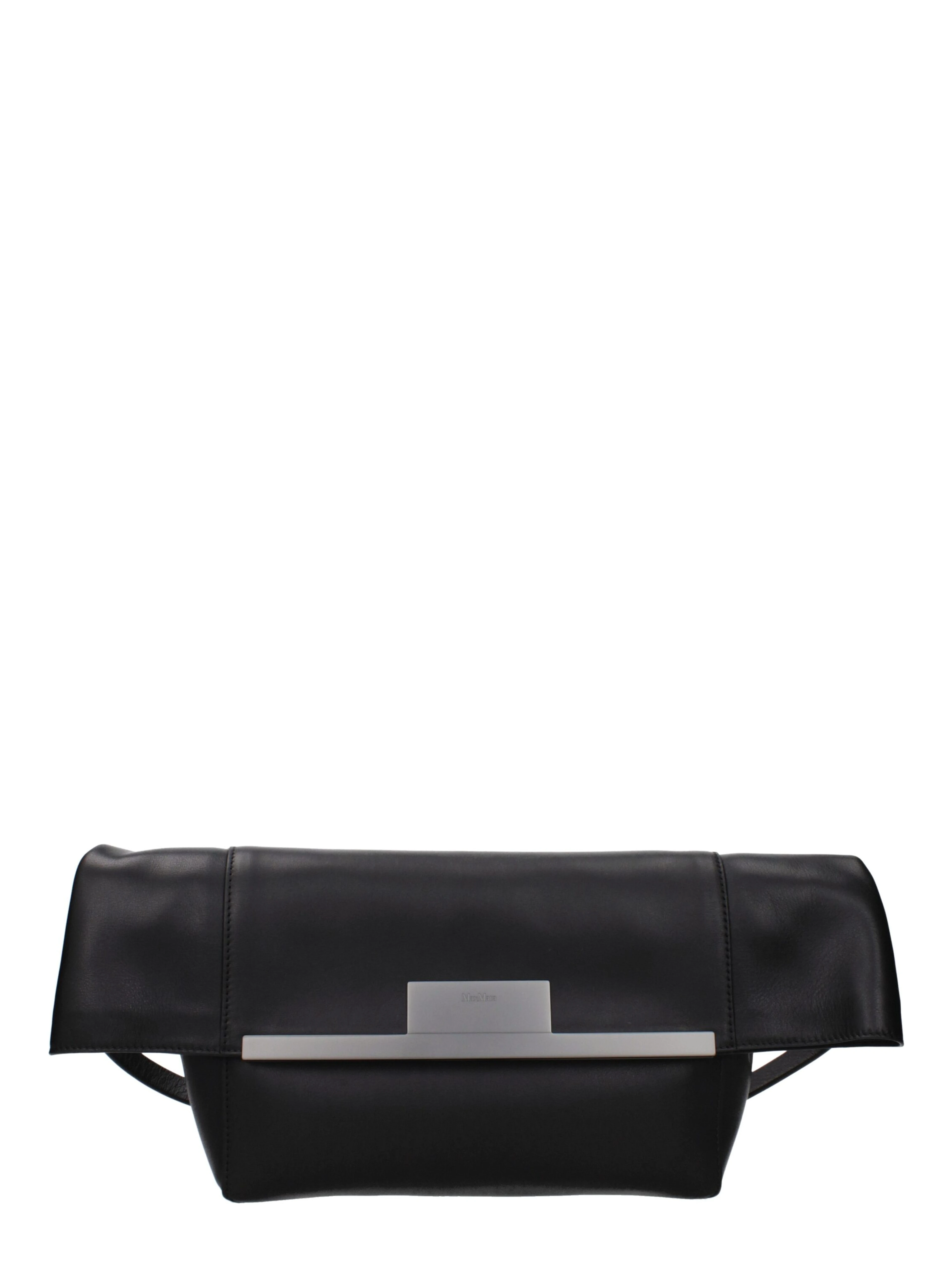 Black Leather Shoulder Bag