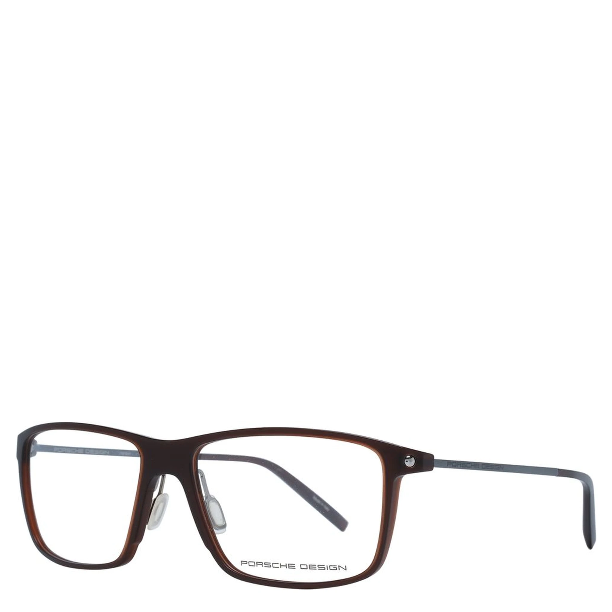 نظارات بلاستيكية بنية اللون (إطارات)