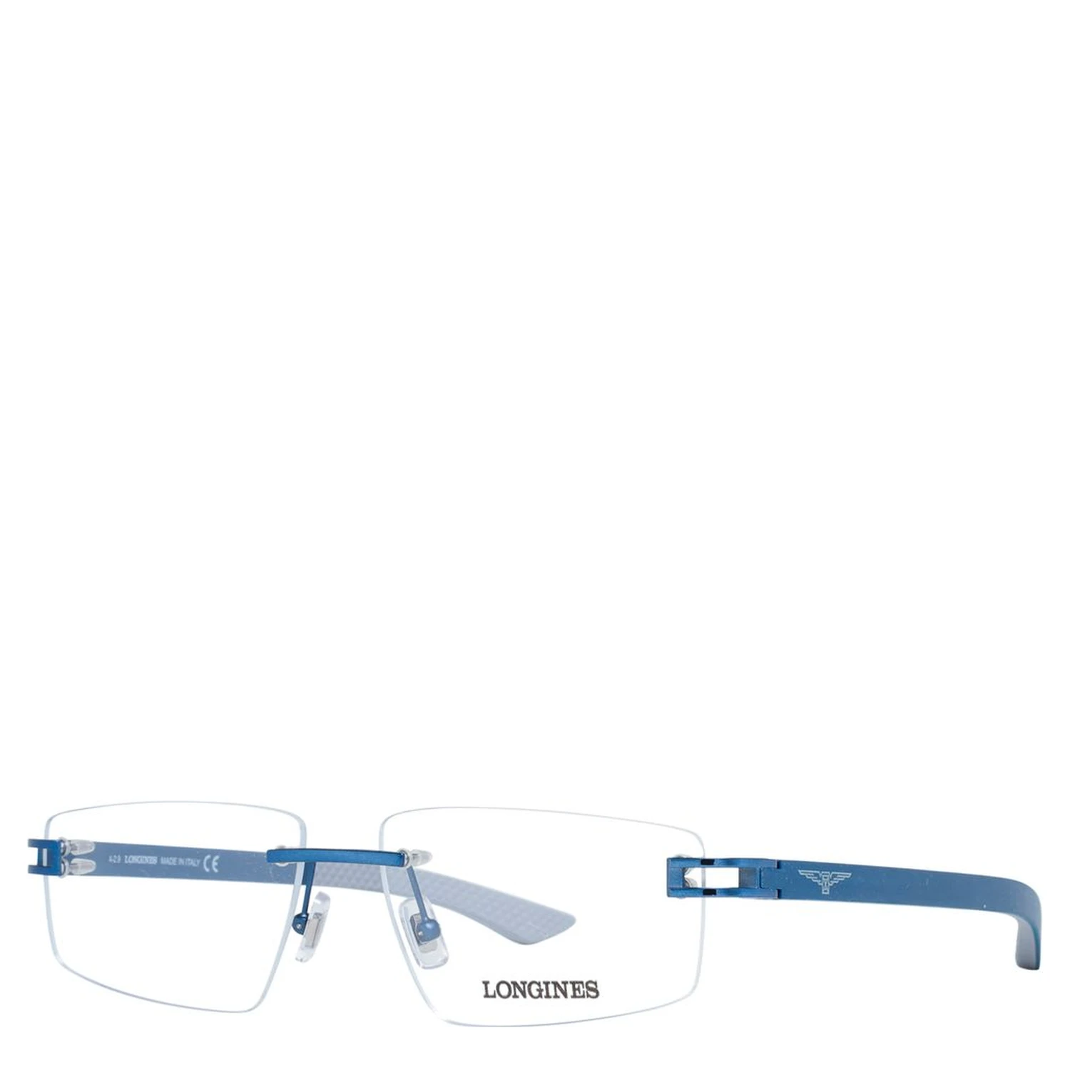 Blue Metal Glasses (Frames)