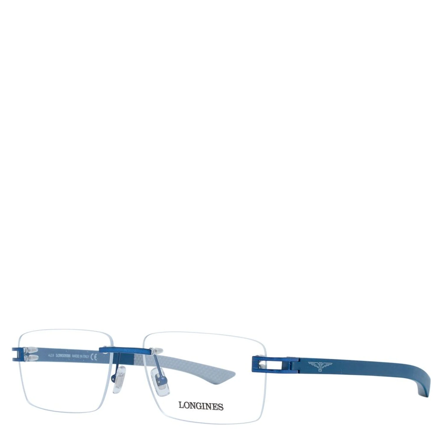 Blue Metal Glasses (Frames)