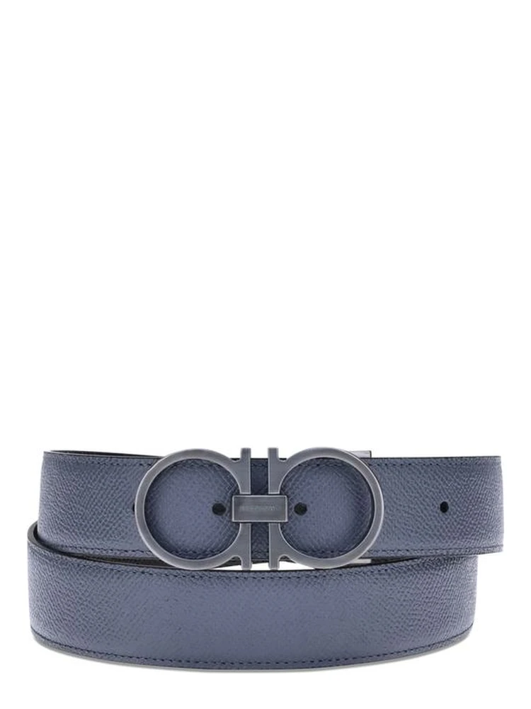 Blue Calf Leather Bos Taurus Regular Belt