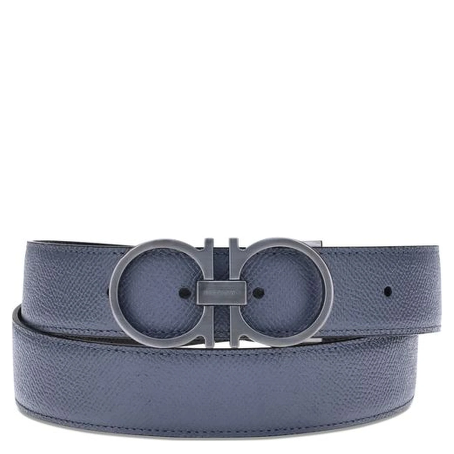 Blue Calf Leather Bos Taurus Regular Belt