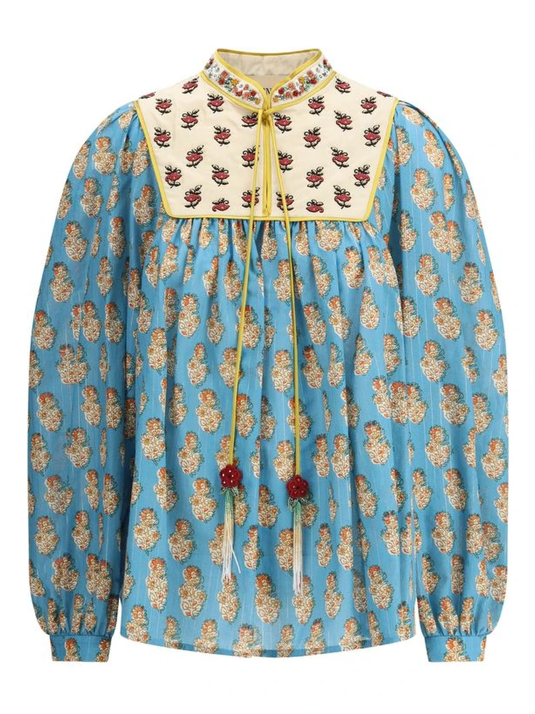 Petales D'Amour print Blouse