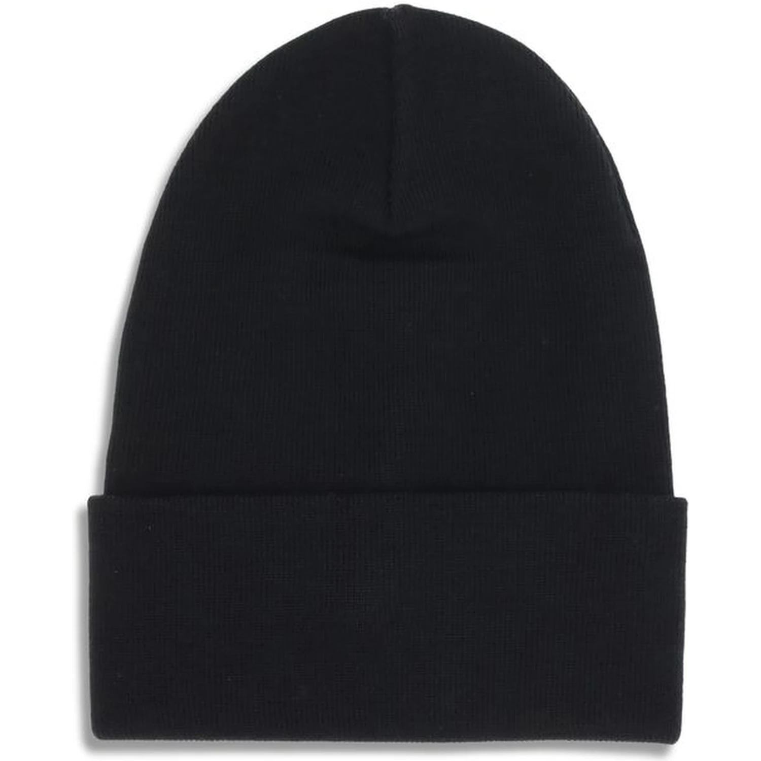 Black Fleece Wool Beanie
