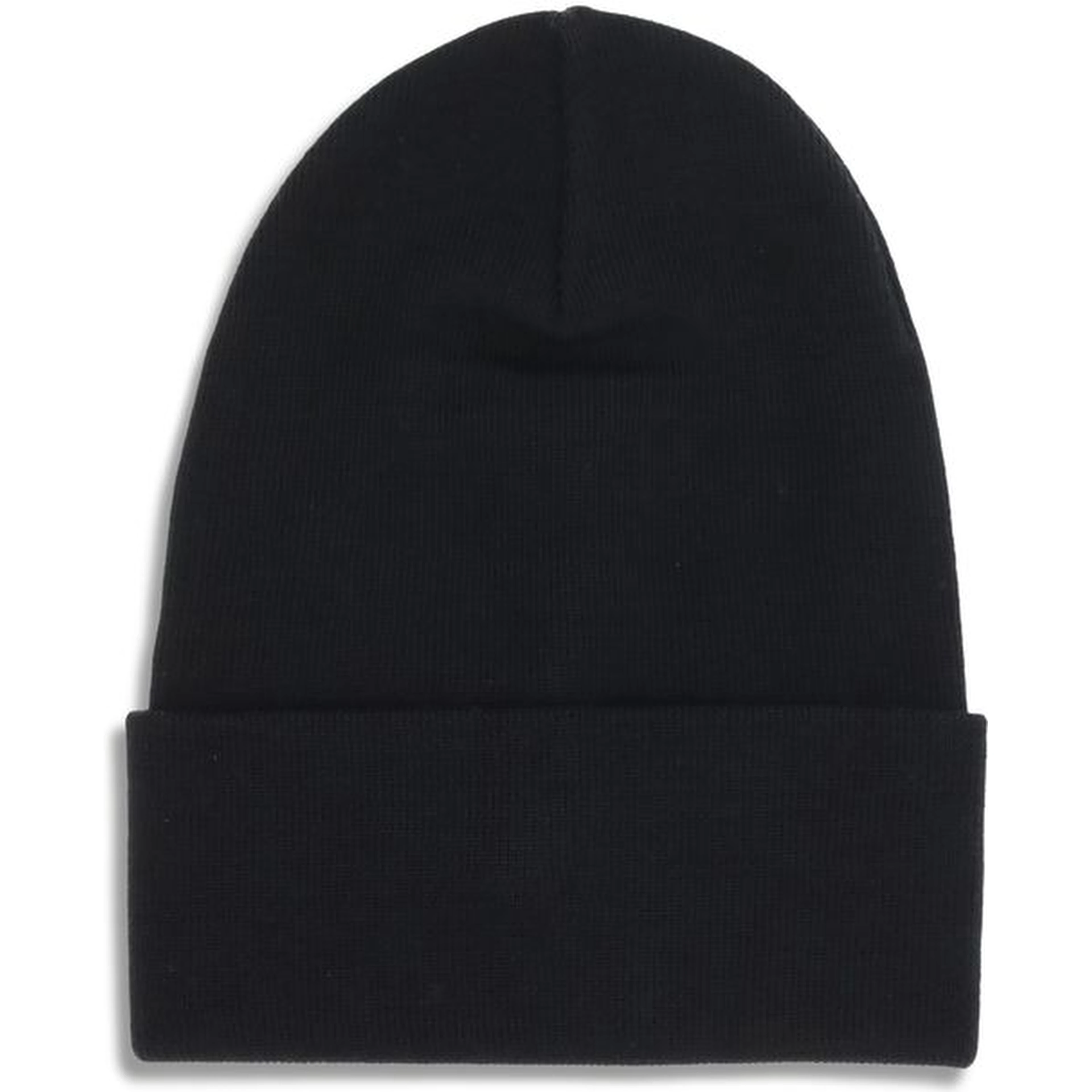 Black Fleece Wool Beanie