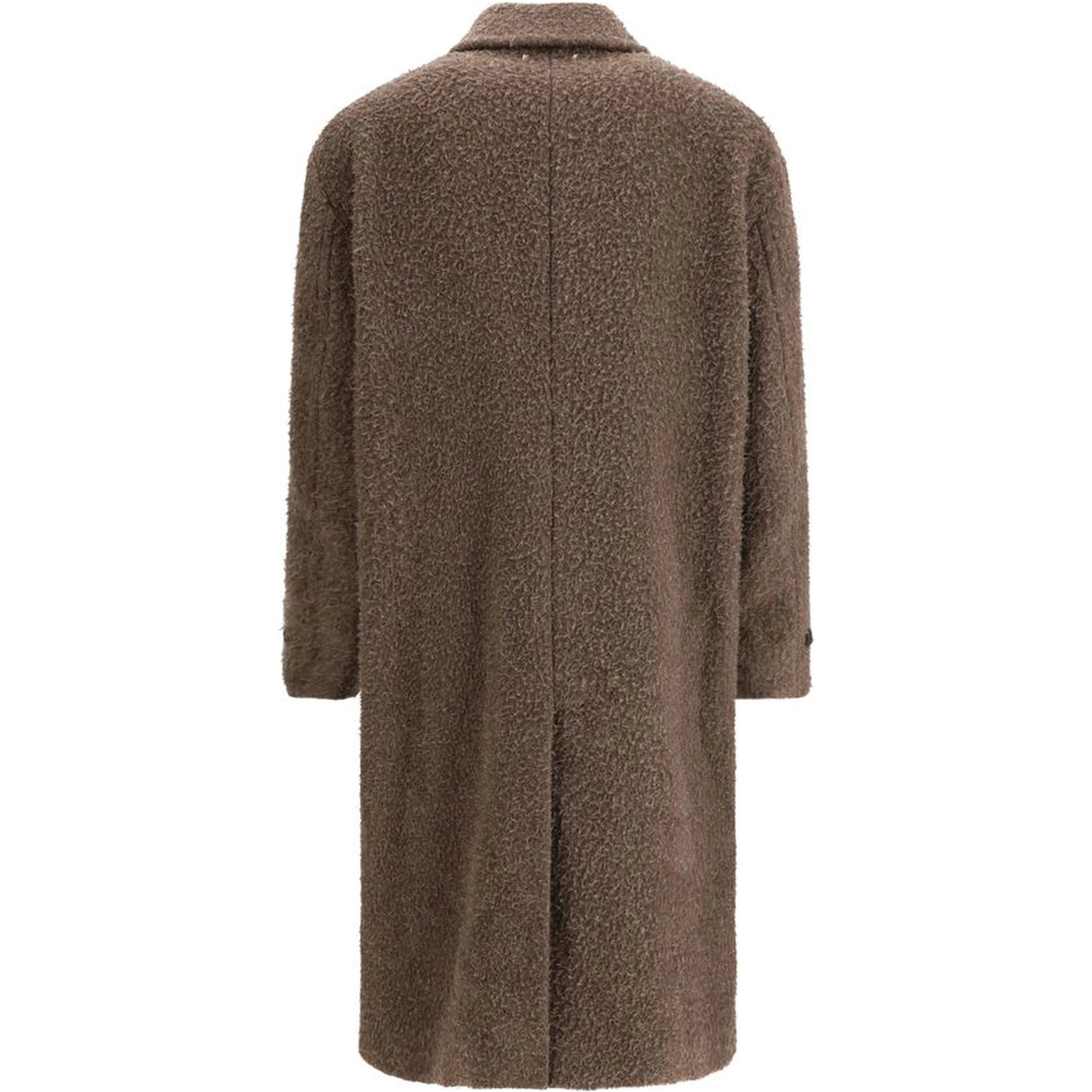 Brown Viscose Coat
