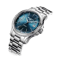 Gray Stainless Steel Dress Watch