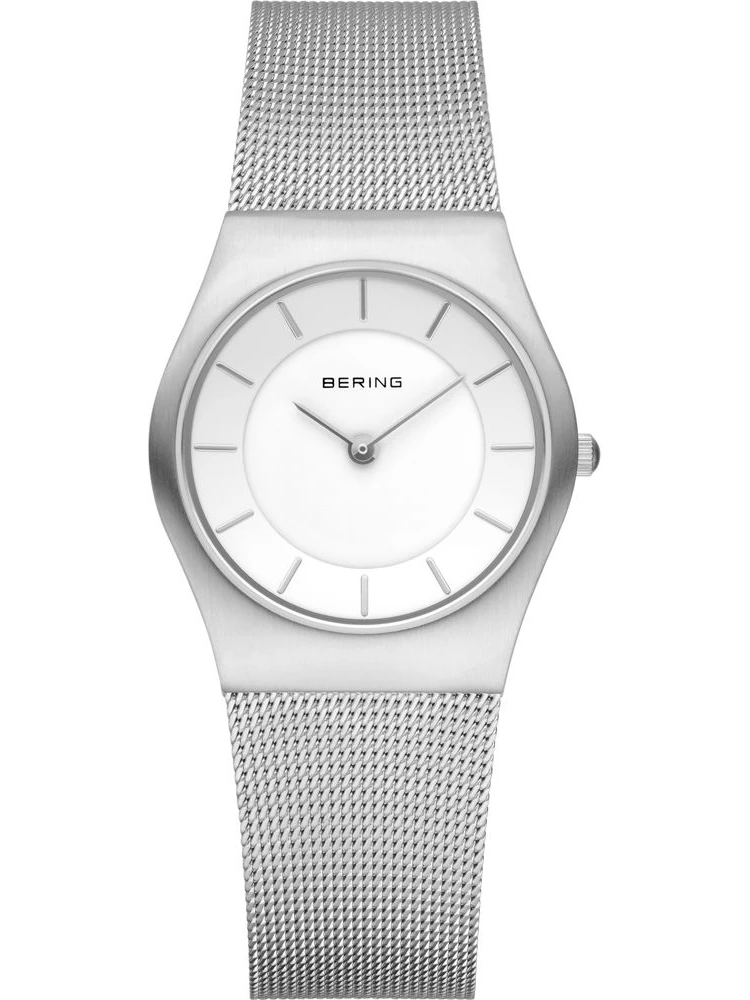 Silver Stainless Steel Dress Watch
