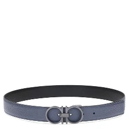 Blue Calf Leather Bos Taurus Regular Belt