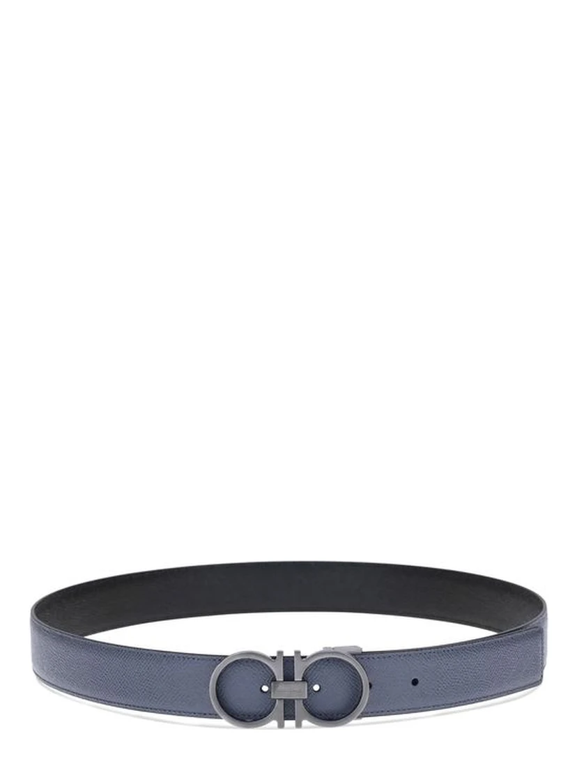 Blue Calf Leather Bos Taurus Regular Belt