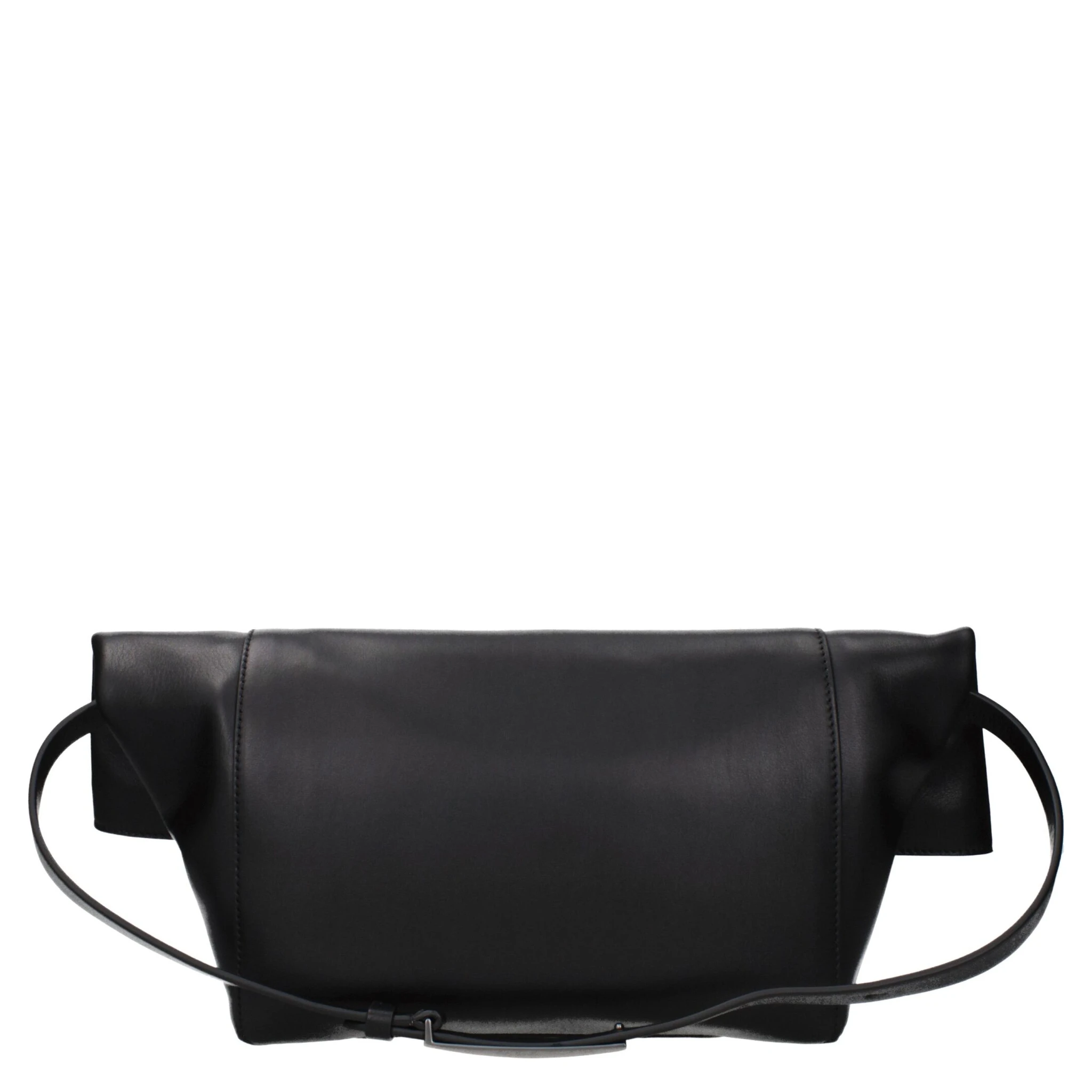 Black Leather Shoulder Bag