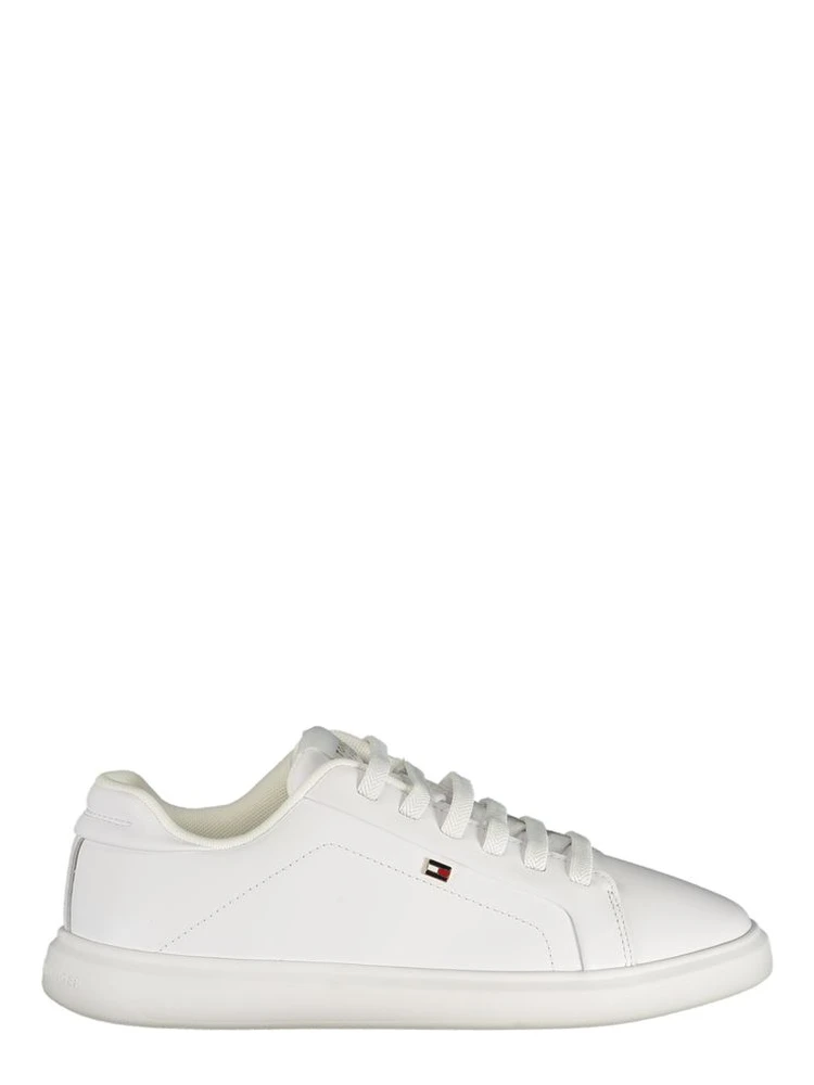 White Leather Women Sneaker
