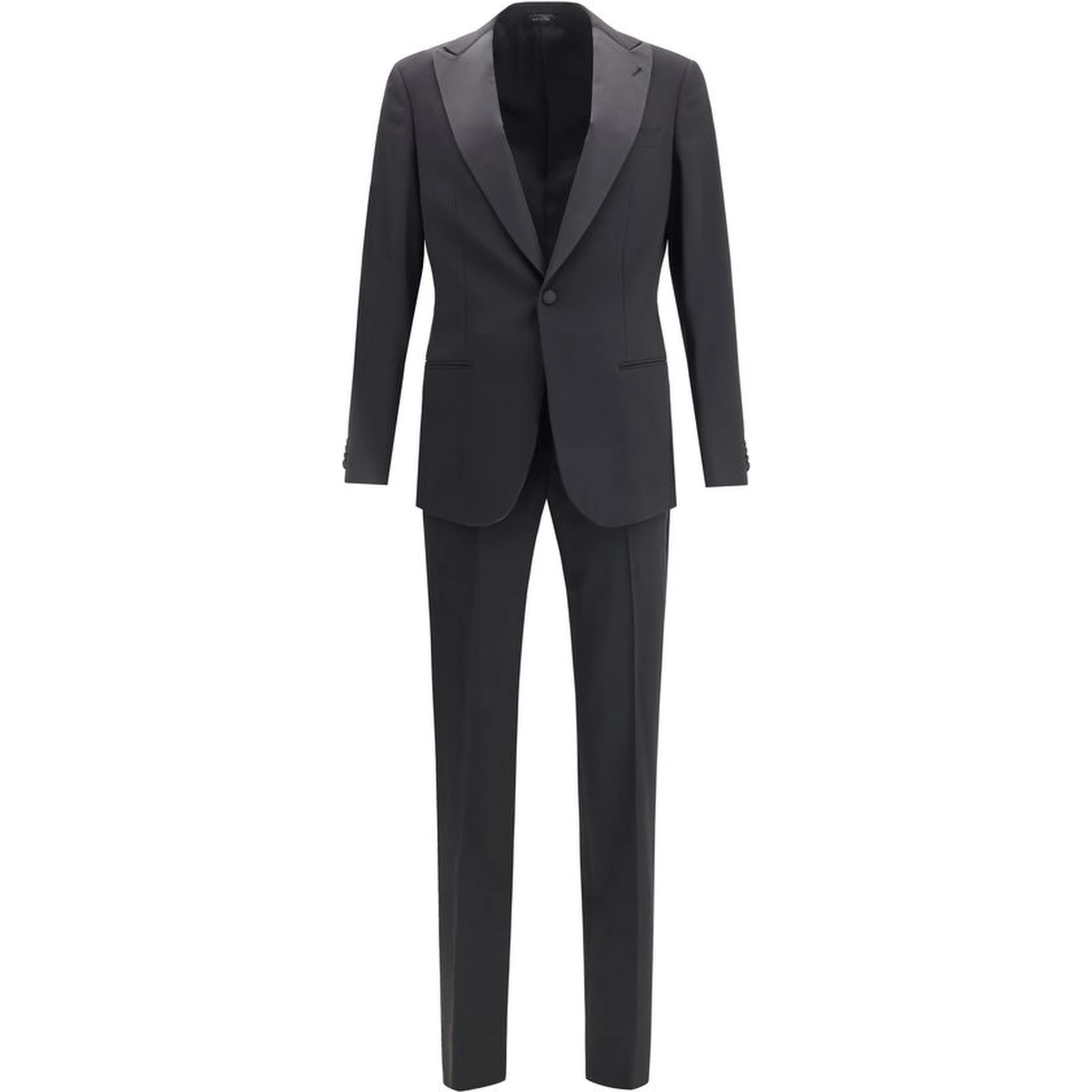 Black Fleece Wool Tuxedo