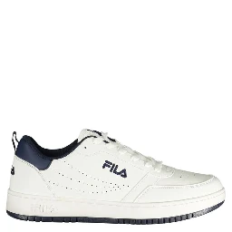 White Polyester Men Sneaker