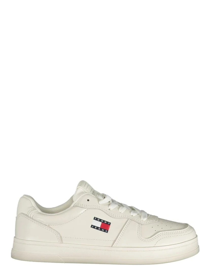 White Leather Women Sneaker