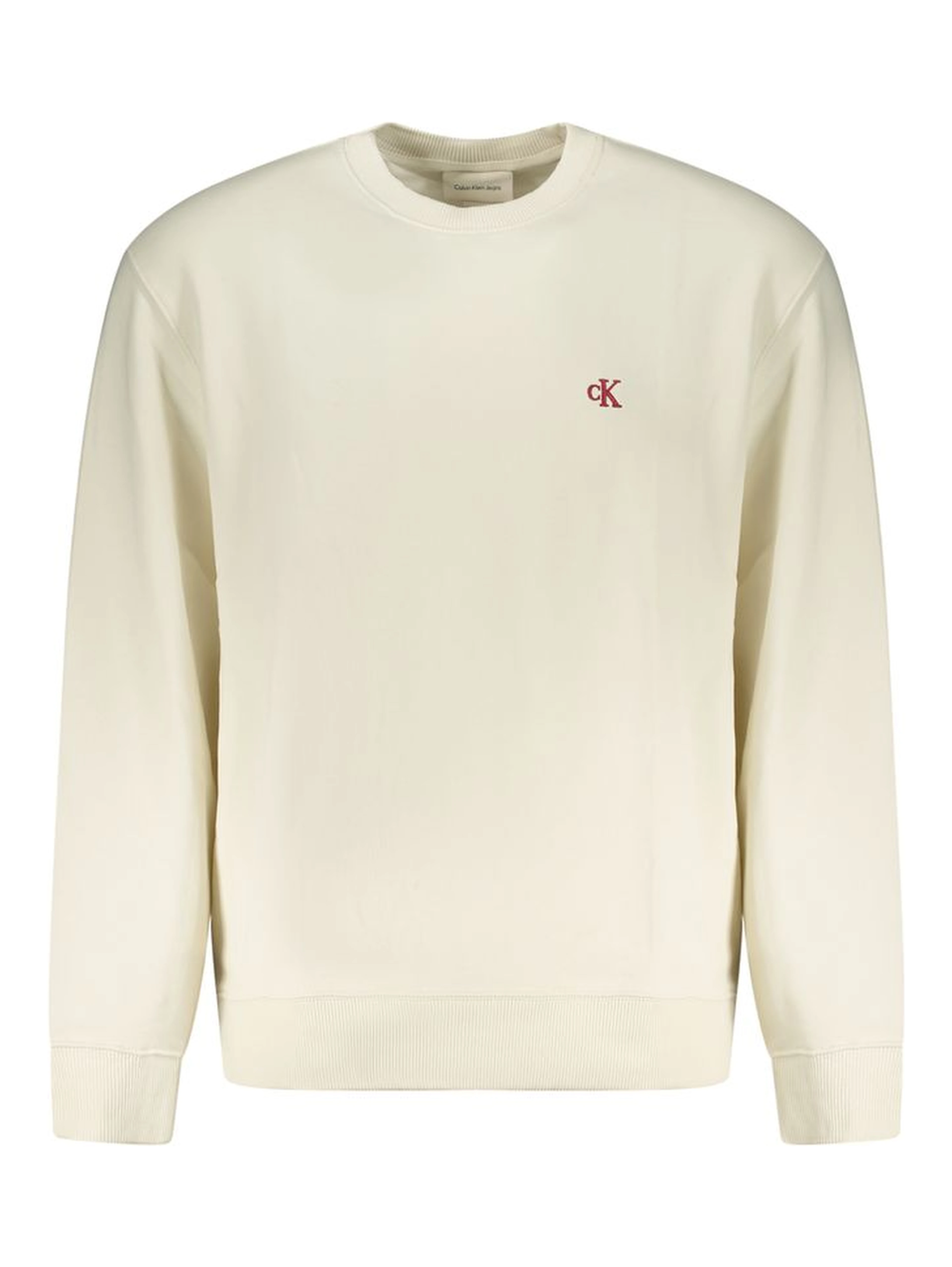 White Cotton Men Sweater