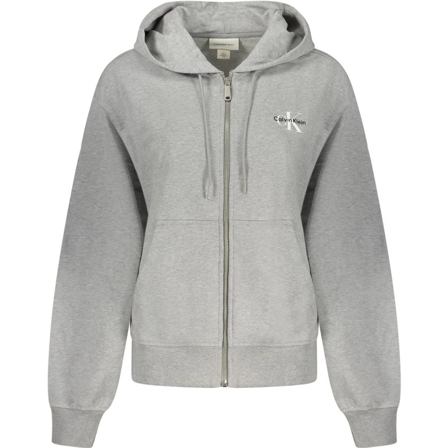 Gray Cotton Women Sweater