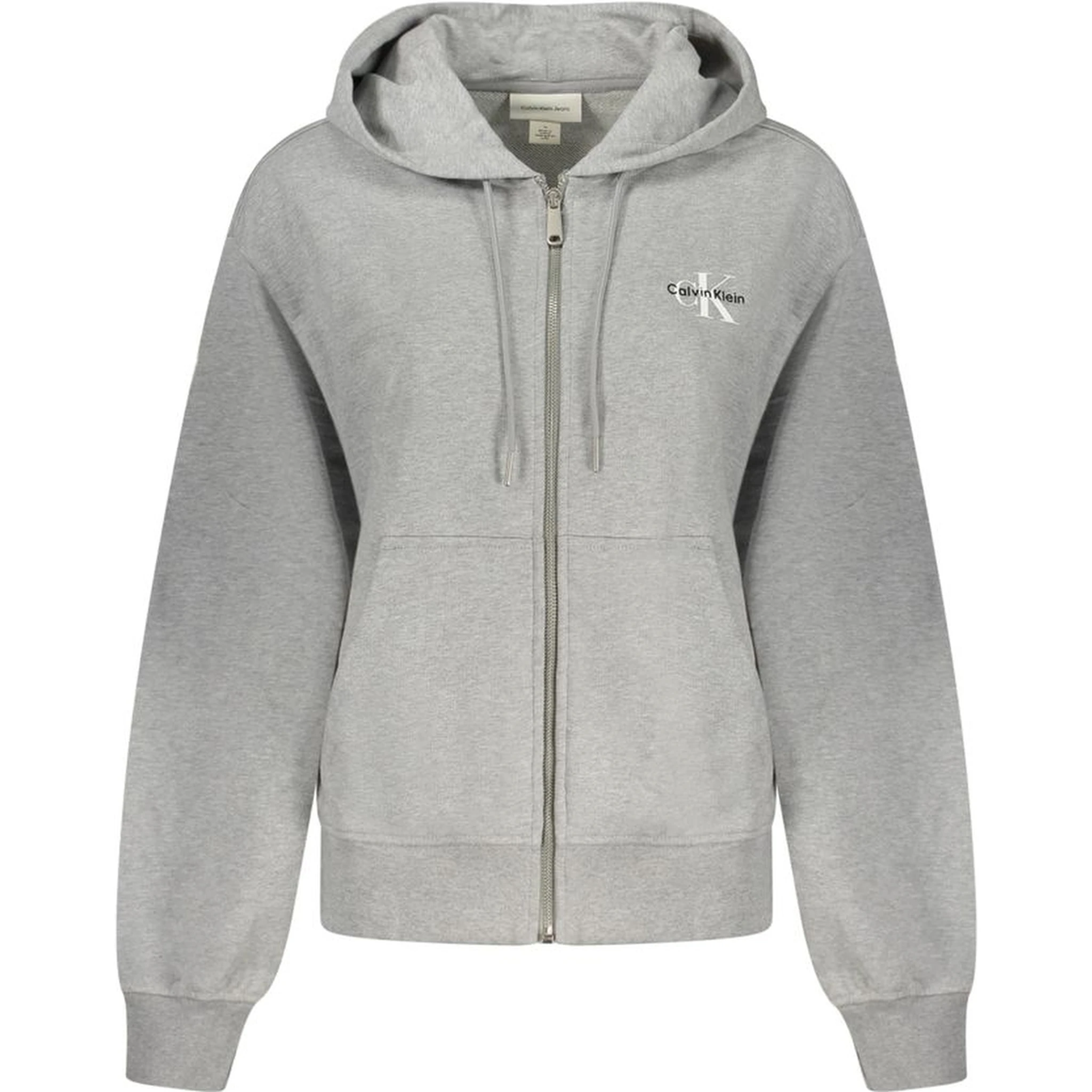 Gray Cotton Women Sweater