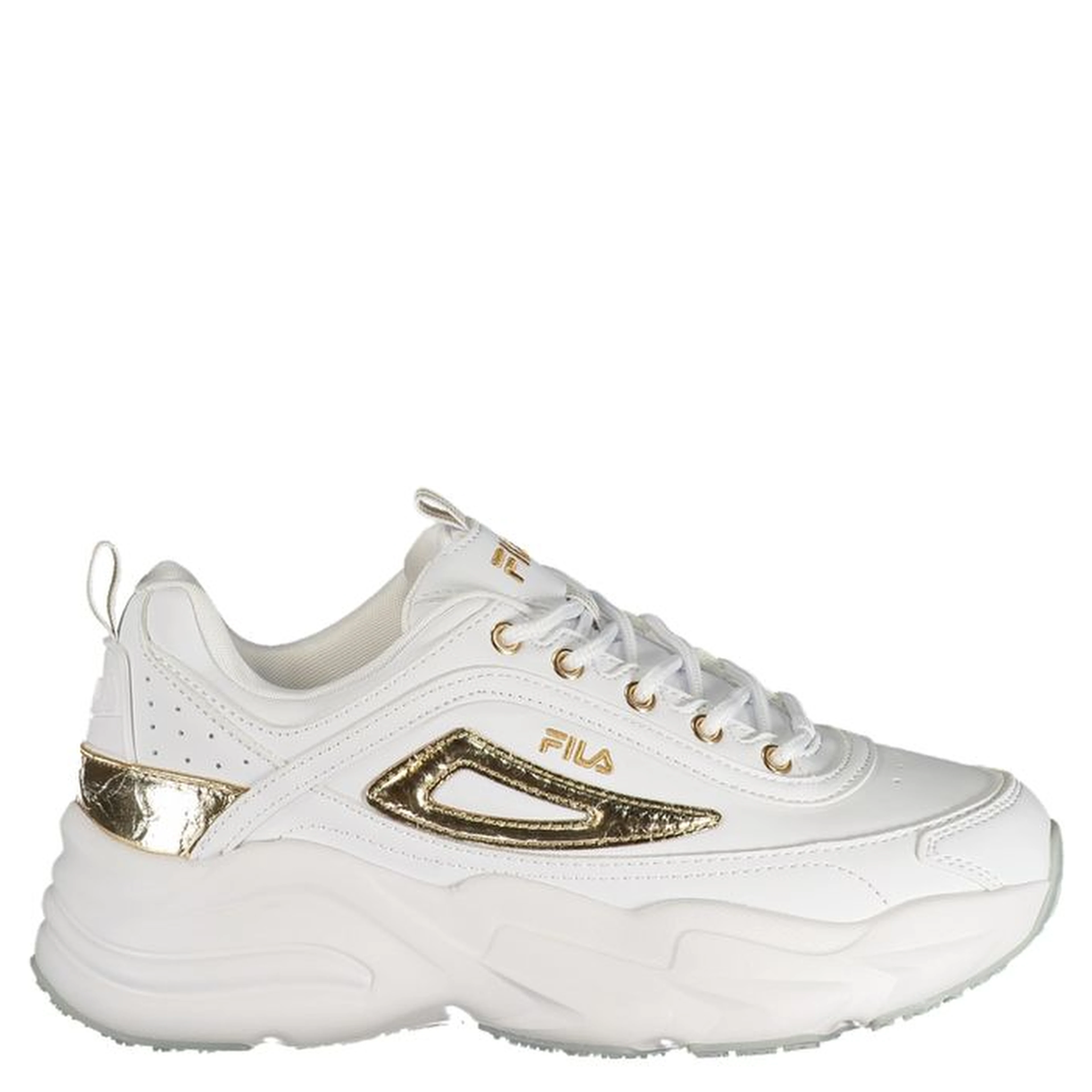 White Polyester Women Sneaker