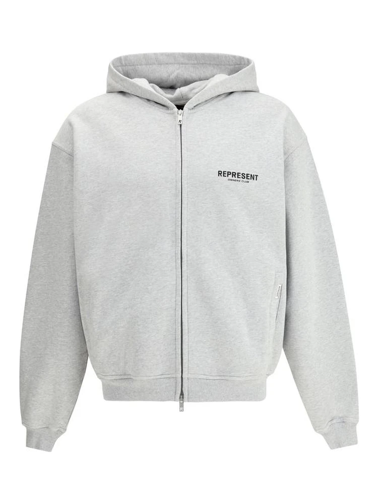 Gray Cotton Sweatshirt