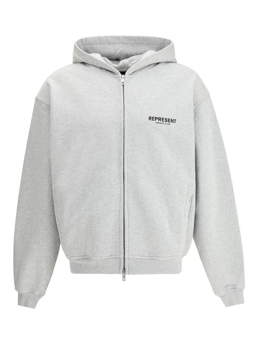 Gray Cotton Sweatshirt