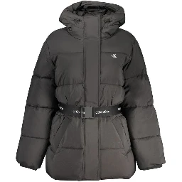 Black Nylon Women Jacket